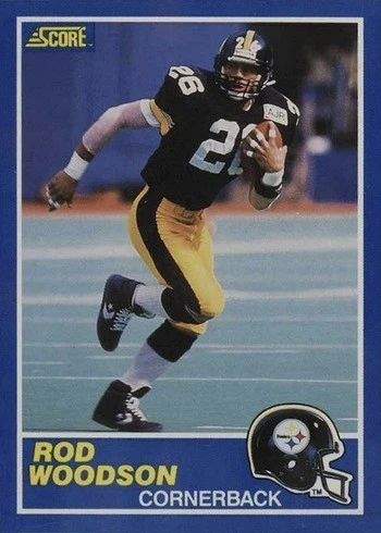 1989 Score #78 Rod Woodson Rookie Card 1989 Score #78 Rod Woodson Rookie Card