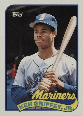 1989 Topps Traded Tiffany #41T Ken Griffey Jr. Rookie Card