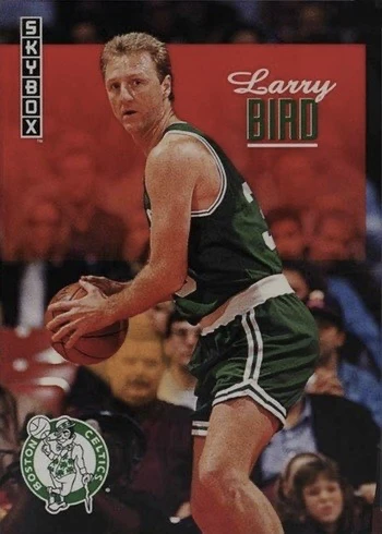 1992 SkyBox #10 Larry Bird Basketball Card 1992 SkyBox #10 Larry Bird Basketball Card
