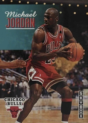 1992 SkyBox #31 Michael Jordan Basketball Card