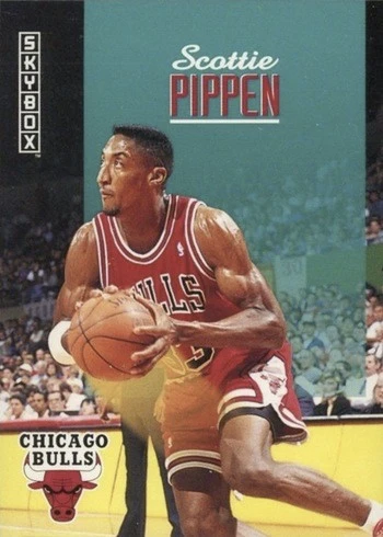 1992 SkyBox #35 Scottie Pippen Basketball Card