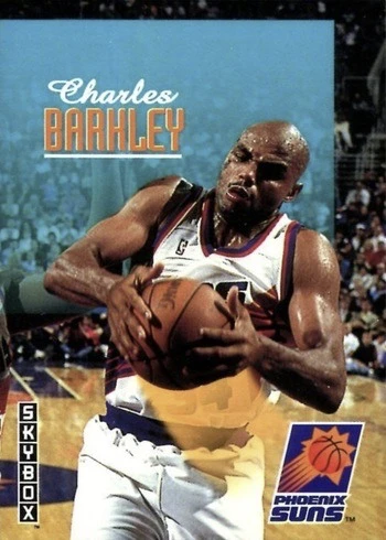 1992 SkyBox #389 Charles Barkley Basketball Card