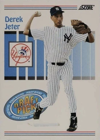 1993 Score #489 Derek Jeter Rookie Card