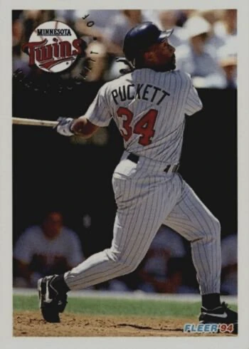 1994 Fleer #217 Kirby Puckett Baseball Card