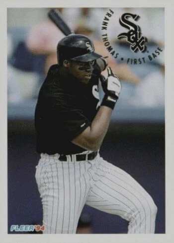 1994 Fleer #96 Frank Thomas Baseball Card