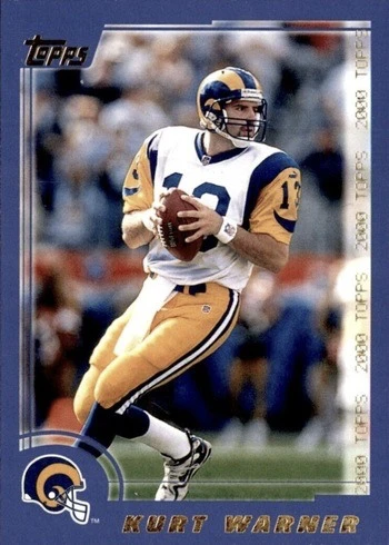 2000 Topps #1 Kurt Warner Football Card