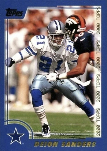 2000 Topps #112 Deion Sanders Football Card