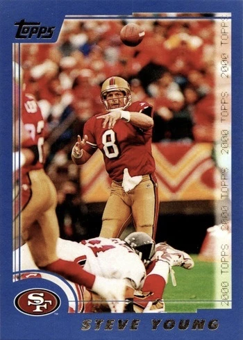 2000 Topps #120 Steve Young Football Card
