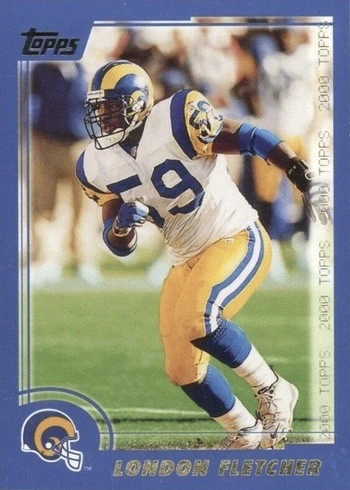 2000 Topps #264 London Fletcher Rookie Card