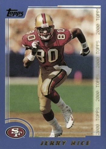 2000 Topps #310 Jerry Rice Football Card