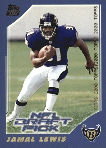 2000 Topps #378 Jamal Lewis Rookie Card