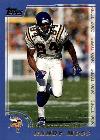 2000 Topps #60 Randy Moss Football Card