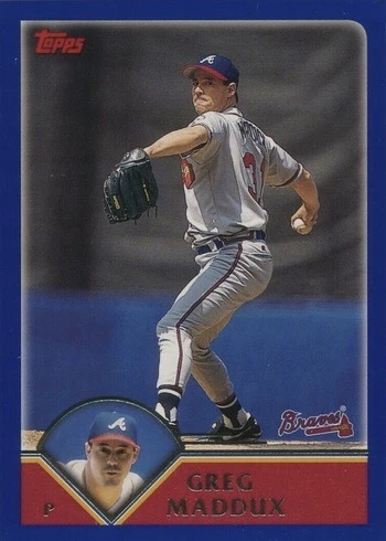 2003 Topps #105 Greg Maddux Baseball Card