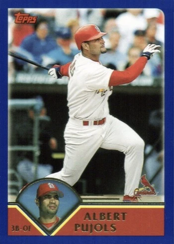 2003 Topps #200 Albert Pujols Baseball Card
