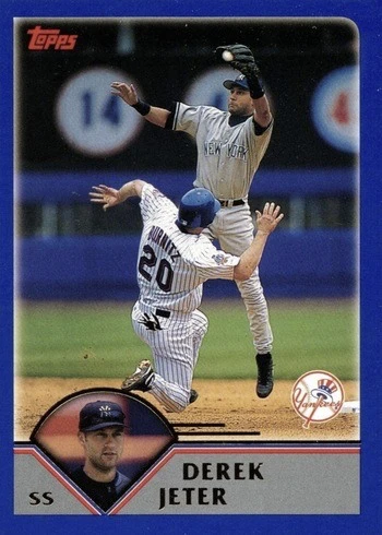 2003 Topps #400 Derek Jeter Baseball Card