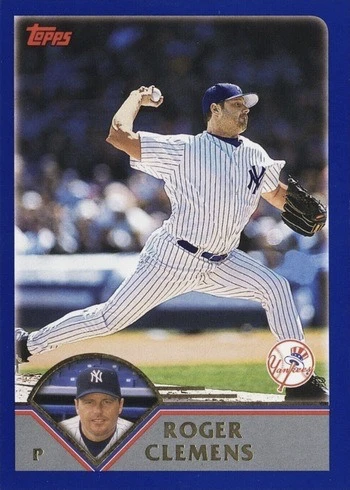 2003 Topps #61 Roger Clemens Baseball Card