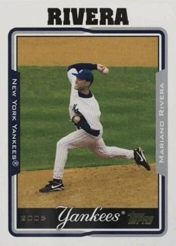 2005 Topps #118 Mariano Rivera Baseball Card 2005 Topps #118 Mariano Rivera Baseball Card