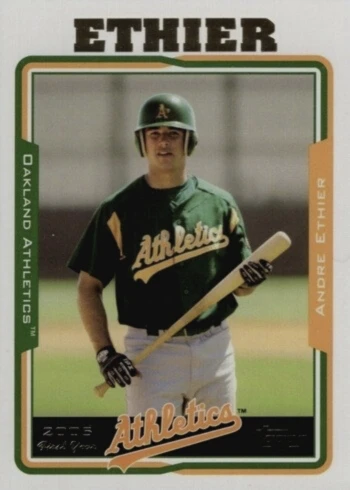 2005 Topps #313 Andre Ethier Rookie Card