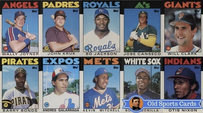 Most Valuable 1986 Topps Traded Baseball Cards