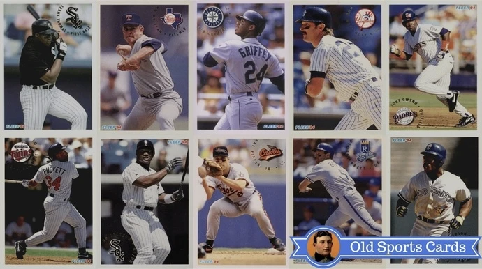 Most Valuable 1994 Fleer Baseball Cards