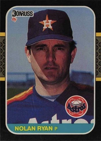 1987 Donruss #138 Nolan Ryan Baseball Card