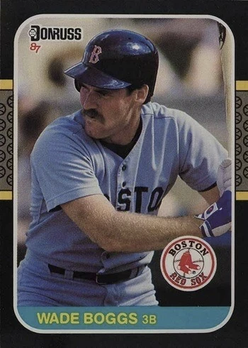 1987 Donruss #252 Wade Boggs Baseball Card