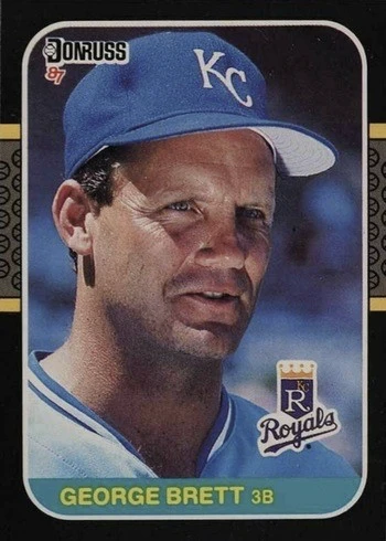 1987 Donruss #54 George Brett Baseball Card