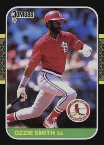 1987 Donruss #60 Ozzie Smith Baseball Card