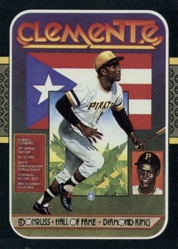 1987 Donruss #612 Roberto Clemente Baseball Card