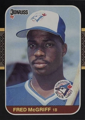 1987 Donruss #621 Fred McGriff Baseball Card