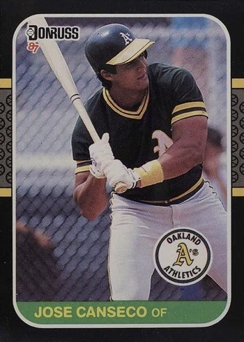 1987 Donruss #97 Jose Canseco Baseball Card