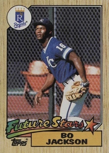 1987 Topps #170 Bo Jackson Rookie Card 1987 Topps #170 Bo Jackson Rookie Card