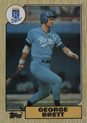 1987 Topps #400 George Brett Baseball Card