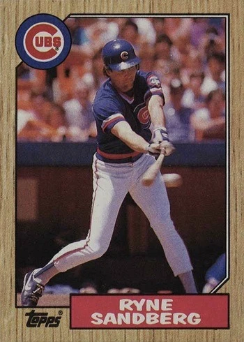 1987 Topps #680 Ryne Sandberg Baseball Card
