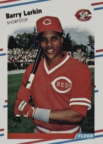 1988 Fleer #239 Barry Larkin Baseball Card