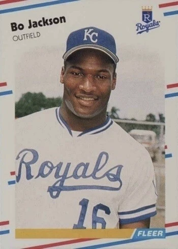 1988 Fleer #260 Bo Jackson Baseball Card