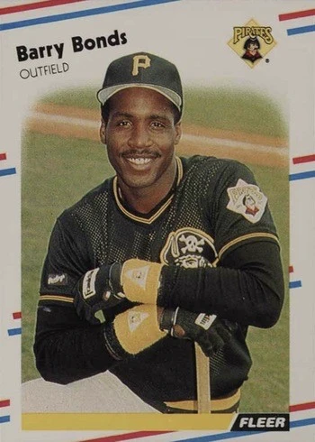 1988 Fleer #322 Barry Bonds Baseball Card