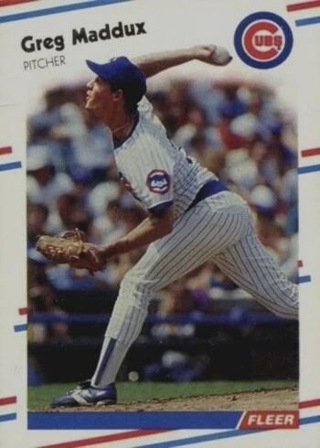 1988 Fleer #423 Greg Maddux Baseball Card