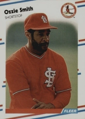 1988 Fleer #47 Ozzie Smith Baseball Card