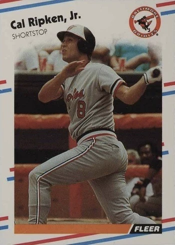 1988 Fleer #570 Cal Ripken Jr. Baseball Card