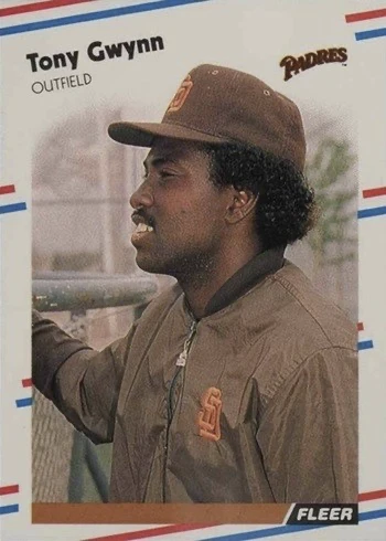 1988 Fleer #585 Tony Gwynn Baseball Card
