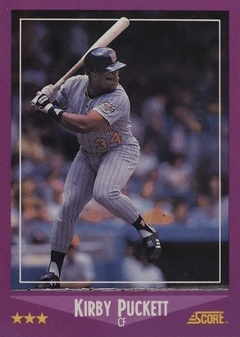 1988 Score #24 Kirby Puckett Baseball Card