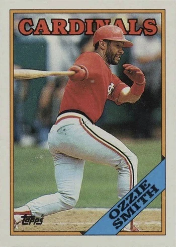 1988 Topps #460 Ozzie Smith Baseball Card