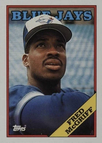1988 Topps #463 Fred McGriff Baseball Card