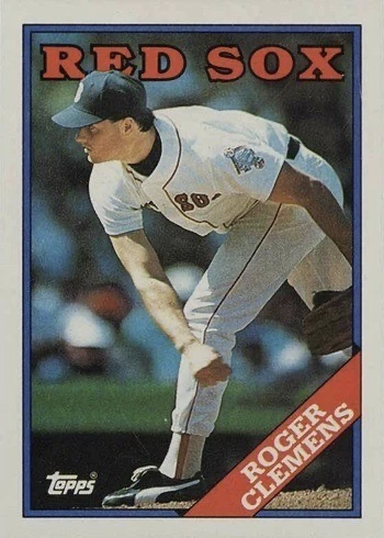 1988 Topps #70 Roger Clemens Baseball Card 1988 Topps #70 Roger Clemens Baseball Card