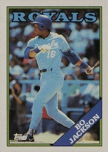 1988 Topps #750 Bo Jackson Baseball Card