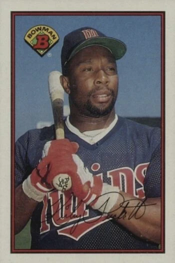 1989 Bowman #162 Kirby Puckett Baseball Card 1989 Bowman #162 Kirby Puckett Baseball Card