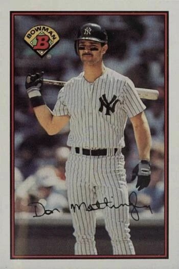 1989 Bowman #176 Don Mattingly Baseball Card