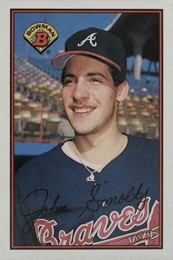 1989 Bowman #266 John Smoltz Rookie Card