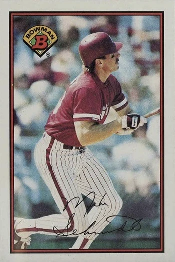 1989 Bowman #402 Mike Schmidt Baseball Card 1989 Bowman #402 Mike Schmidt Baseball Card